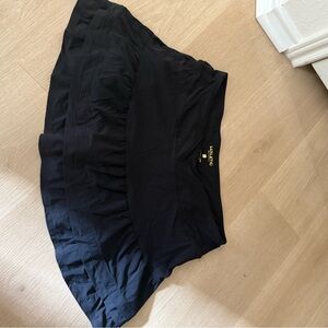 Lilly Pulitzer Luxletic Black Skirt